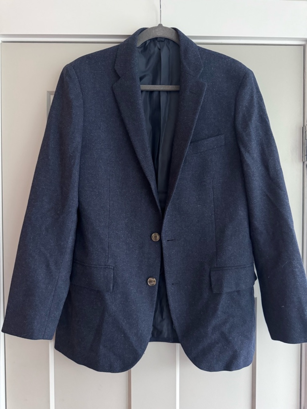 J. Crew Navy Two-Button Sport Coat